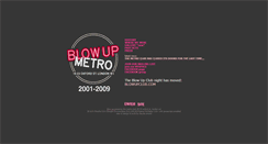 Desktop Screenshot of blowupmetro.com